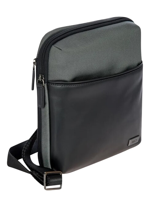 MONZA Bolsa de tableta expandible gris negro - Bandoleras Hombre