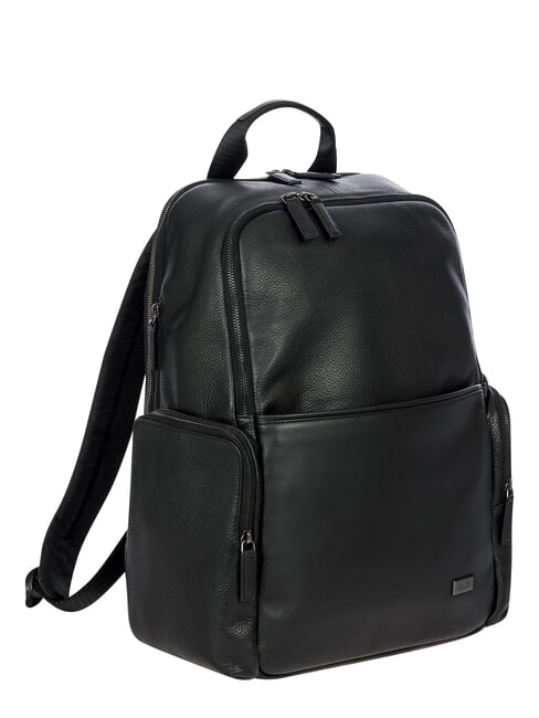 TORINO Mochila para port&aacute;til de 15 pulgadas, de cuero. negro - Mochilas para port&aacute;til