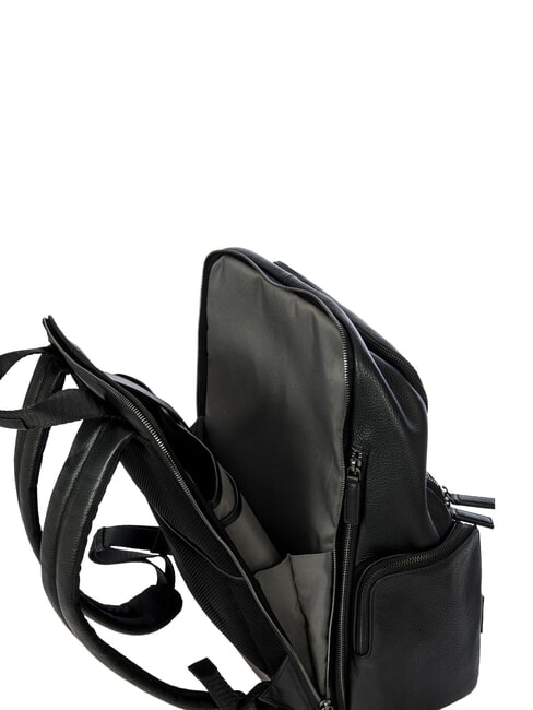TORINO Mochila para port&aacute;til de 15 pulgadas, de cuero. negro - Mochilas para port&aacute;til