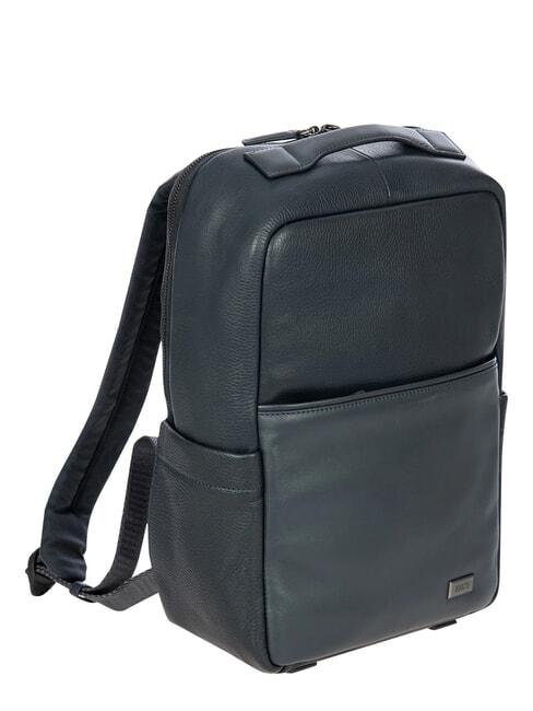 TORINO Mochila para port&aacute;til de 14", de piel. Armada - Mochilas para port&aacute;til