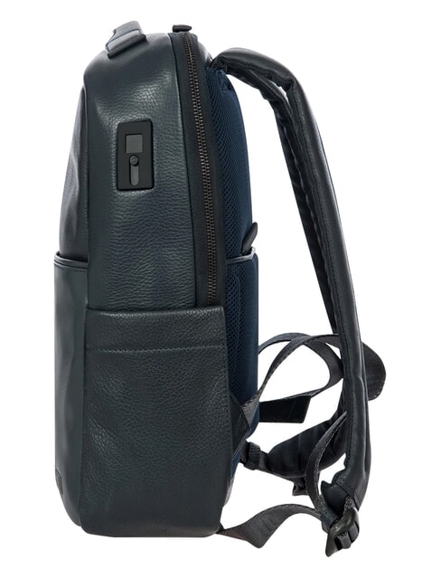 TORINO Mochila para port&aacute;til de 14", de piel. Armada - Mochilas para port&aacute;til