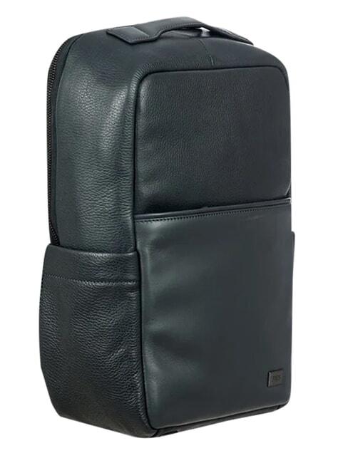 TORINO Mochila para port&aacute;til de 14", de piel. Armada - Mochilas para port&aacute;til