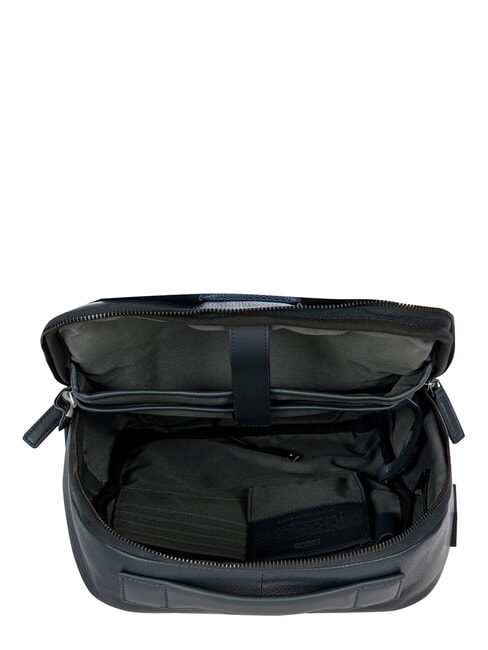 TORINO Mochila para port&aacute;til de 14", de piel. Armada - Mochilas para port&aacute;til