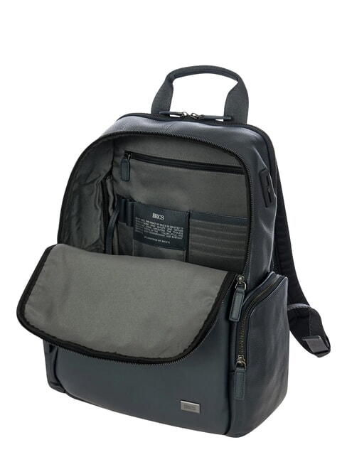 TORINO Mochila para port&aacute;til de 15 pulgadas, de cuero. Armada - Mochilas para port&aacute;til