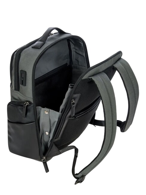 Mochila MONZA, para port&aacute;til de 15.6&rdquo; gris negro - Mochilas para port&aacute;til