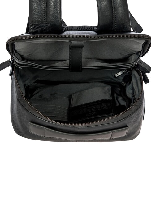TORINO Mochila para port&aacute;til de 14", de piel. negro - Mochilas para port&aacute;til
