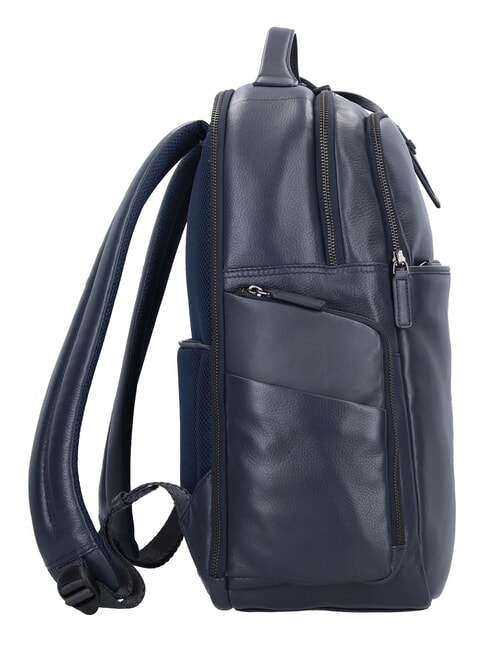TORINO Mochila para port&aacute;til de 15,6" en piel. Armada - Mochilas para port&aacute;til