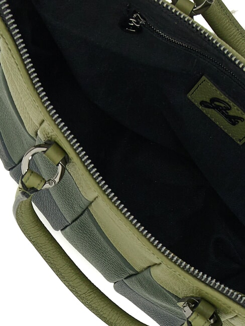 G3 PLUS Bolso de compras convertible L, de piel. perejil/hojas de olivo/abeto - Bolsos Mujer