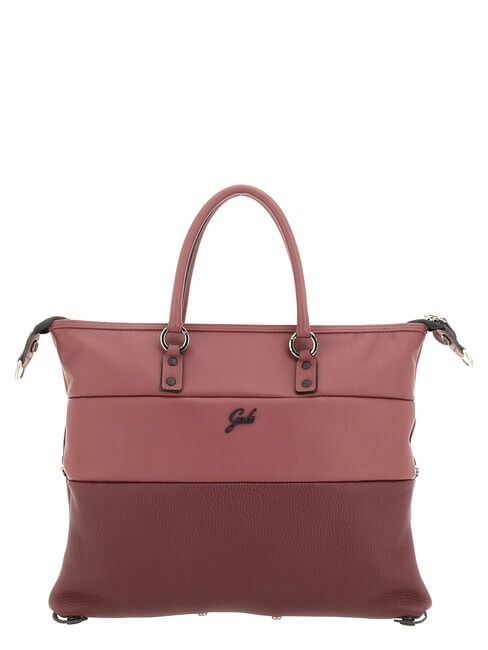 G3 PLUS Bolso de compras convertible L, de piel. Chianti - Bolsos Mujer