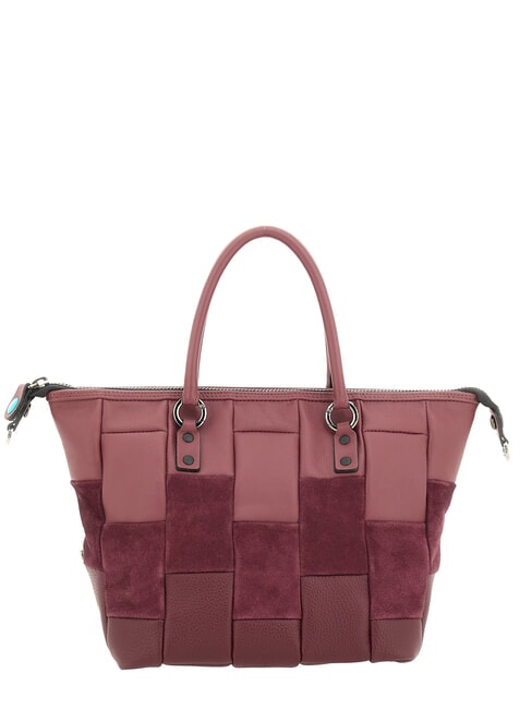 G3 PLUS Bolso de compras convertible L, de piel. Chianti - Bolsos Mujer