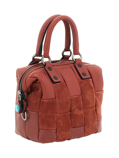 G3 MINI Bolso convertible M, de piel. terracota - Bolsos Mujer