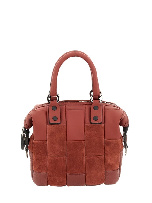 G3 MINI Bolso convertible M, de piel. terracota - Bolsos Mujer