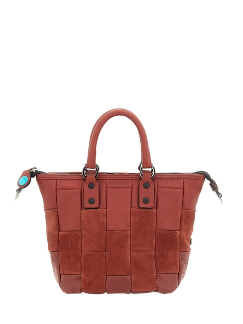 G3 MINI Bolso convertible M, de piel. terracota - Bolsos Mujer