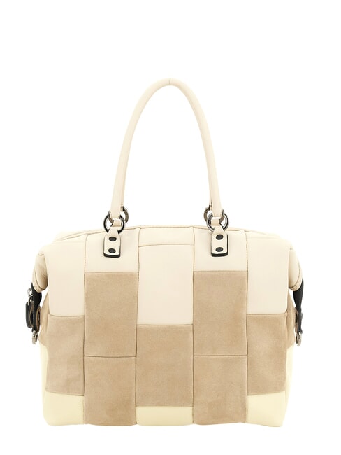 G3 PLUS Bolso de compras convertible XL, de piel. lino - Bolsos Mujer