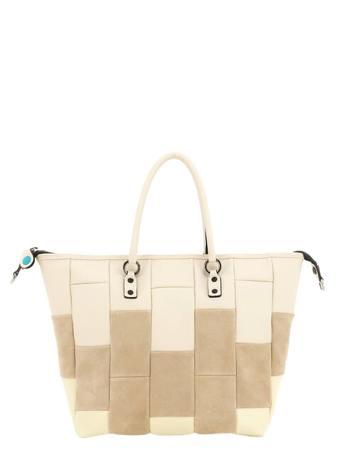 G3 PLUS Bolso de compras convertible XL, de piel. lino - Bolsos Mujer