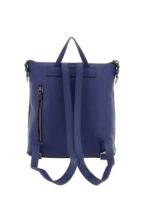 LOLITA Mochila de cuero azul violeta - Bolsos Mujer