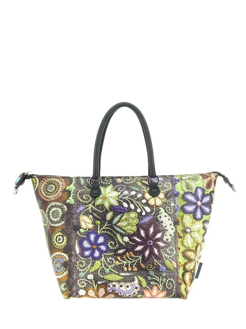 G3 PLUS LARGE MULTICOLOR Bolsa de compras plana transformable multicolor - Bolsos Mujer