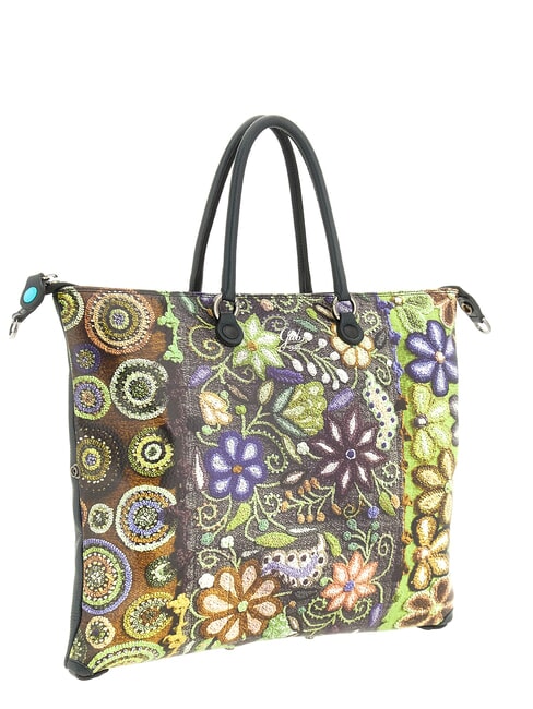G3 PLUS LARGE MULTICOLOR Bolsa de compras plana transformable multicolor - Bolsos Mujer