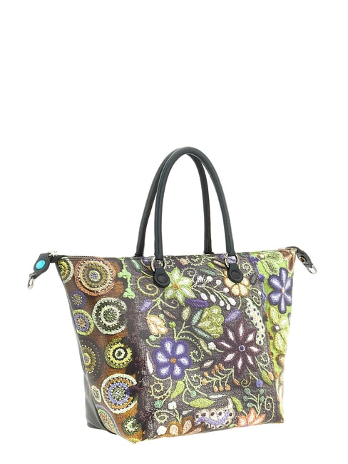 G3 PLUS LARGE MULTICOLOR Bolsa de compras plana transformable multicolor - Bolsos Mujer