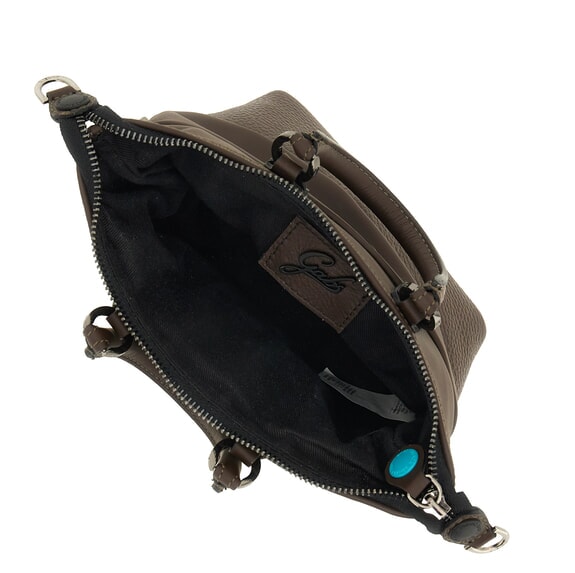 G3 MINI Bolso convertible M, de piel. roble - Bolsos Mujer