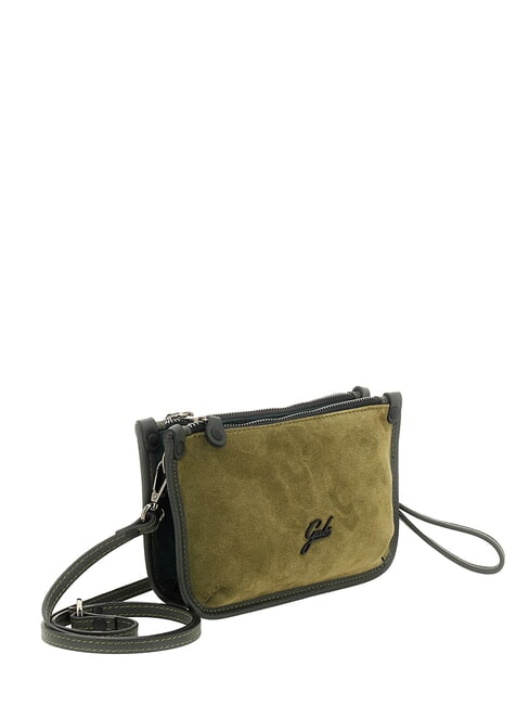 BELLA Minibolso de hombro, de piel. tonos de perejil - Bolsos Mujer