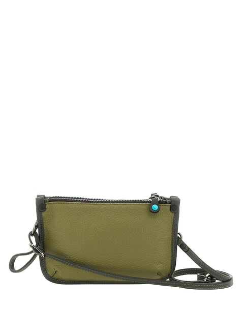 BELLA Minibolso de hombro, de piel. tonos de perejil - Bolsos Mujer