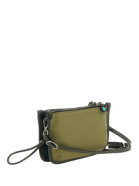 BELLA Minibolso de hombro, de piel. tonos de perejil - Bolsos Mujer