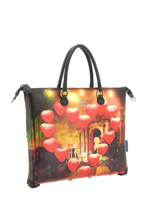 G3 PLUS MEDIUM MULTICOLOR Bolsa de compras plana transformable multicolor - Bolsos Mujer