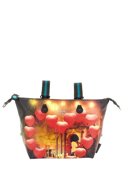 G3 PLUS MEDIUM MULTICOLOR Bolsa de compras plana transformable multicolor - Bolsos Mujer