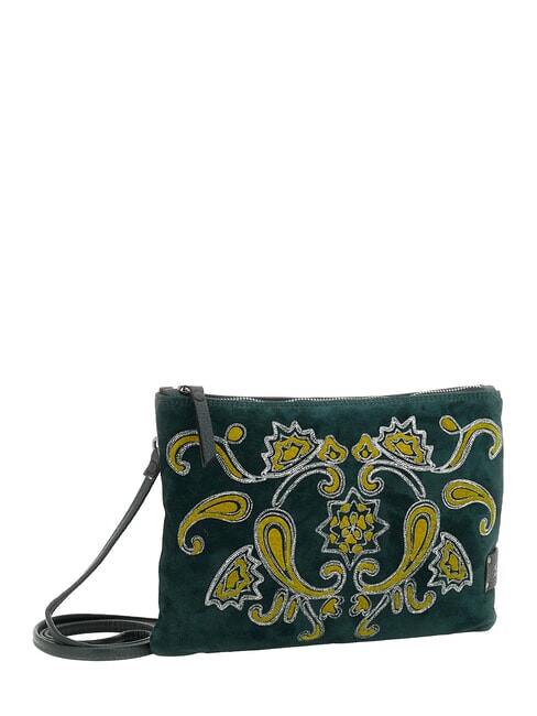 BEYONCE Bolso de mano con correa para el hombro, de piel. abeto - Bolsos Mujer