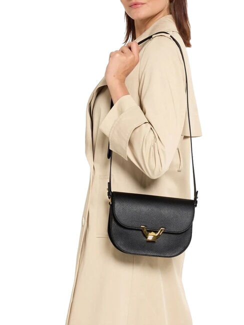 DEW Minibolso de hombro negro - Bolsos Mujer