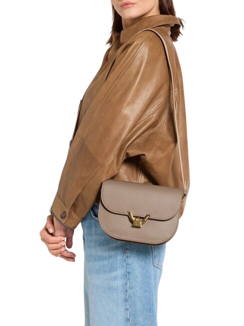 DEW Minibolso de hombro topo c&aacute;lido - Bolsos Mujer
