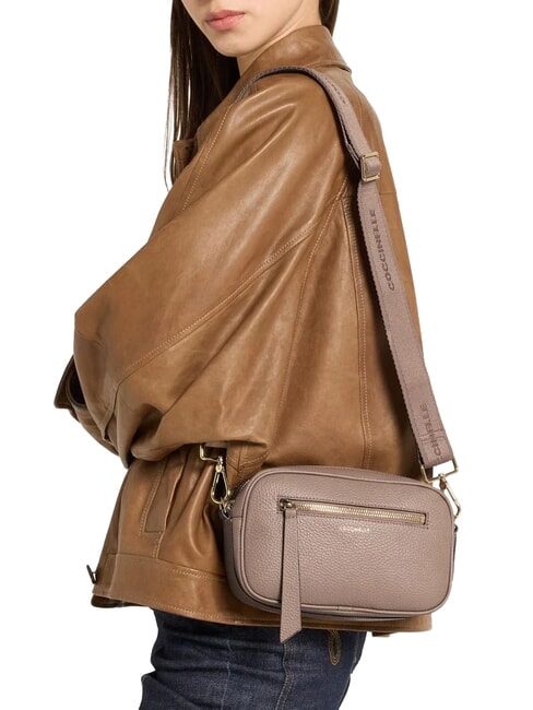 JINNY Minibolso de hombro topo c&aacute;lido - Bolsos Mujer
