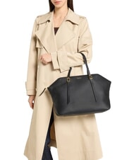 COCCINELLE CHERRY Bolso de hombro de piel negro - Bolsos Mujer - 2