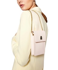 FURLA 1927 Minibolso de hombro vertical en piel ares PERGAMINO - Bolsos Mujer - 2
