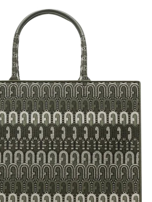OPPORTUNITY L Bolso tote de jacquard reciclado tonos de cactus - Bolsos Mujer