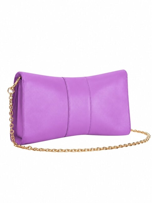 METROPOLIS Bolso bandolera en piel violeta - Bolsos Mujer