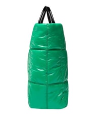 FURLA OPPORTUNITY Bolso tote en tejido brillante comod&iacute;n verde - Bolsos Mujer - 4