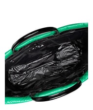 FURLA OPPORTUNITY Bolso tote en tejido brillante comod&iacute;n verde - Bolsos Mujer - 5