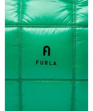 FURLA OPPORTUNITY Bolso tote en tejido brillante comod&iacute;n verde - Bolsos Mujer - 6