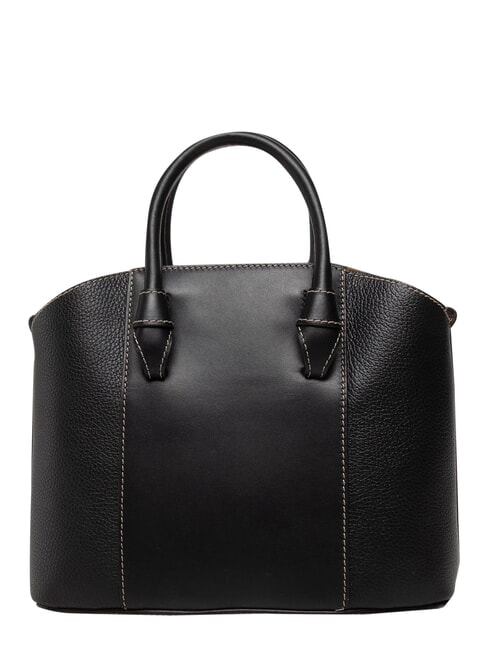 MIASTELLA bolso shopper con estampado de Roma negro - Bolsos Mujer