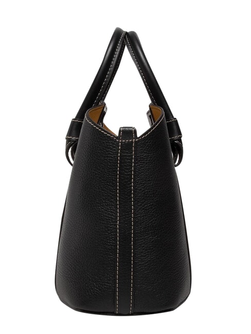MIASTELLA bolso shopper con estampado de Roma negro - Bolsos Mujer