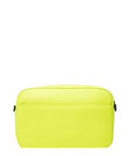 FURLA IRIS Minibolso con correa para el hombro amarillo fluorescente + negro - Bolsos Mujer - 3