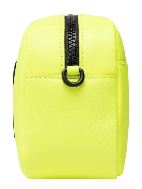 IRIS Minibolso con correa para el hombro amarillo fluorescente + negro - Bolsos Mujer
