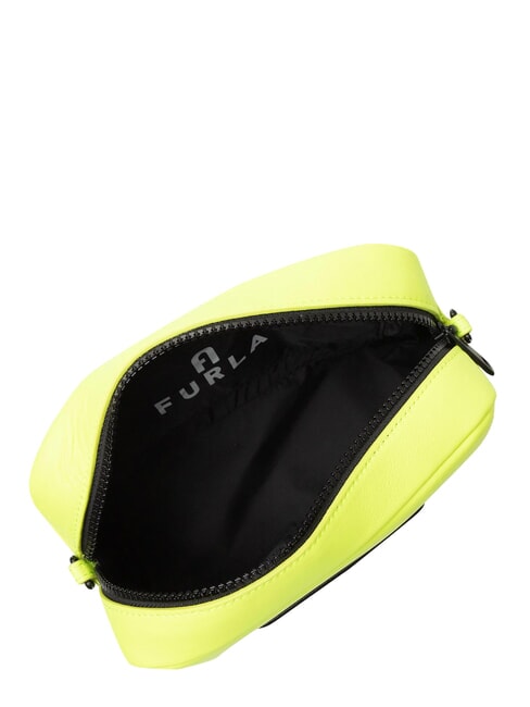 IRIS Minibolso con correa para el hombro amarillo fluorescente + negro - Bolsos Mujer