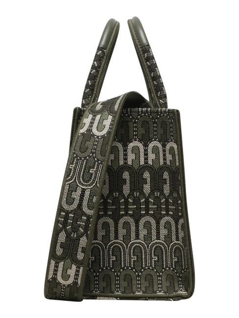 OPPORTUNITY S Bolso tote de jacquard reciclado tonos de cactus - Bolsos Mujer