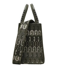 FURLA OPPORTUNITY S Bolso tote de jacquard reciclado tonos de cactus - Bolsos Mujer - 3