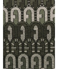 FURLA OPPORTUNITY S Bolso tote de jacquard reciclado tonos de cactus - Bolsos Mujer - 4