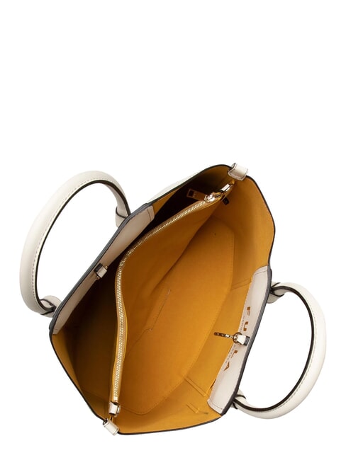 MIASTELLA Bolso con bandolera algod&oacute;n blanco - Bolsos Mujer