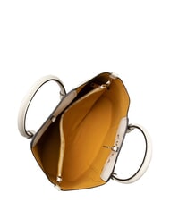FURLA MIASTELLA Bolso con bandolera algod&oacute;n blanco - Bolsos Mujer - 6